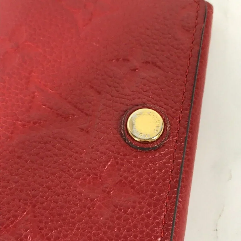 Auth LOUIS VUITTON M58457 MonogramEmpreinte Annellop-Cult de Vuitto Bifold Card - Picture 2 of 14